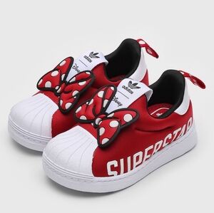 Adidas Originals X Disney Minnie Mouse Superstar 360 X Kids Trainers Slip On 8K